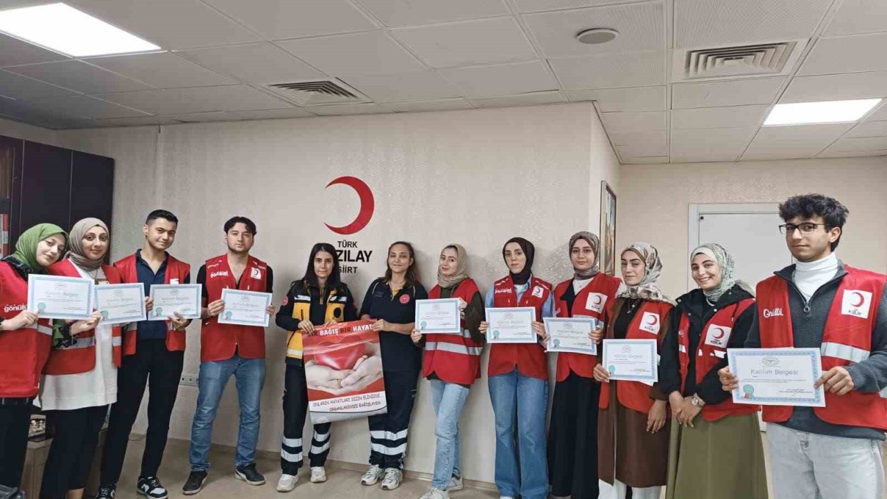 Siirt’te "organ bağışı ve beyin ölümü" eğitimi