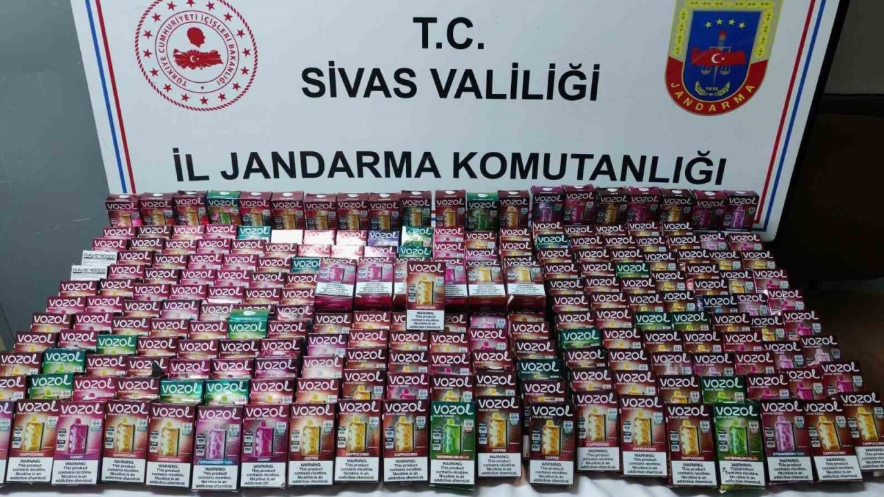 Sivas’ta kaçak tütün operasyonu,  4 Şüpheli yakalandı