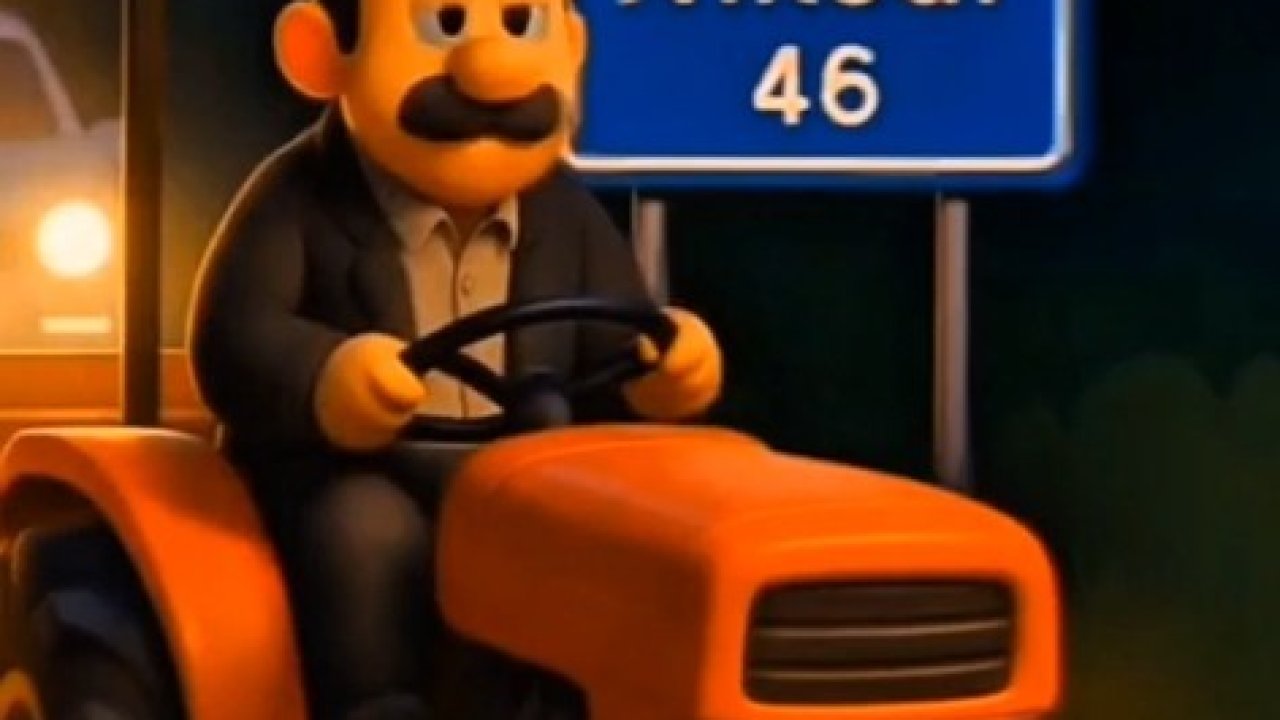 Yapay zeka destekli video ile traktör sürücülerine güvenli sürüş çağrısı yapıldı