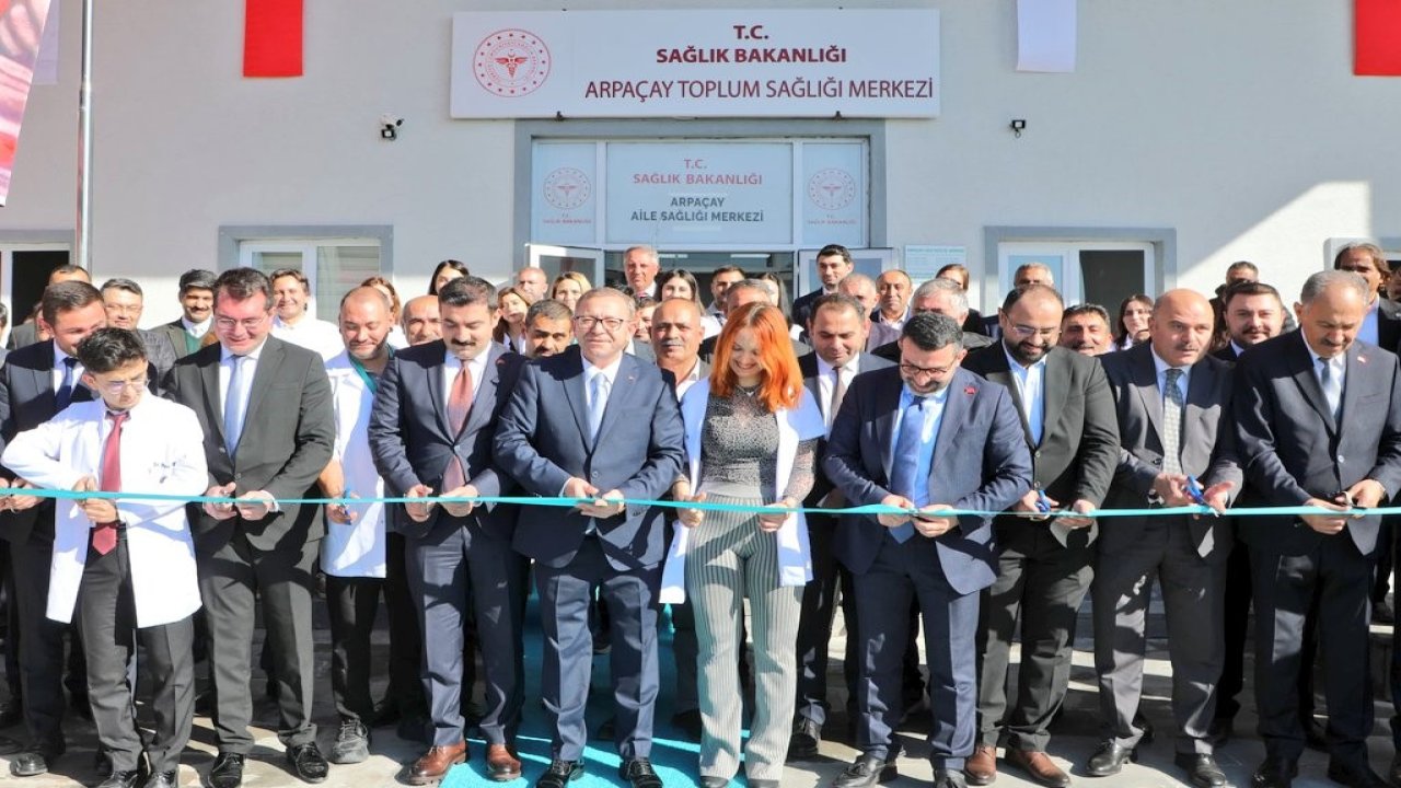 Arpaçaylılar yeni Sağlık Merkezi’nde hizmet alacak