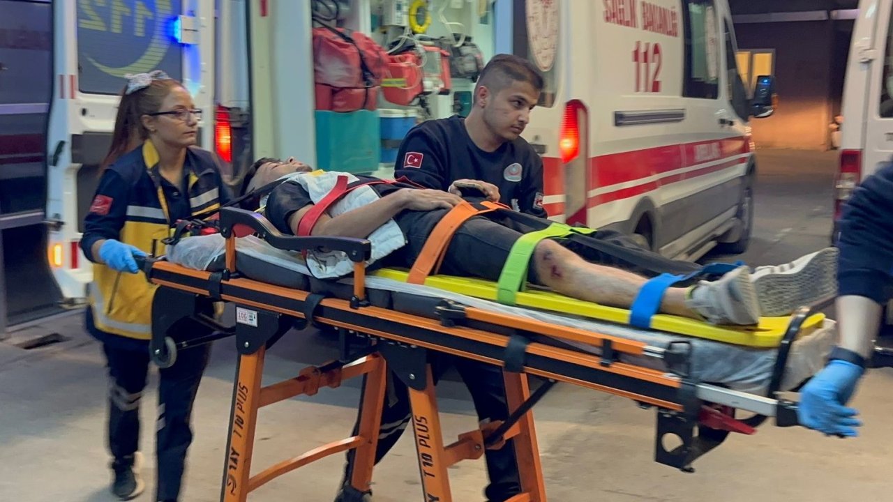 Motosiklet ile tır çarpıştı: 1 yaralı