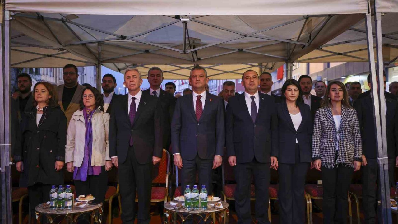 CHP Genel Başkanı Özel: "CHP bu ülkenin varlığının, birliğinin, bütünlüğünün teminatıdır"