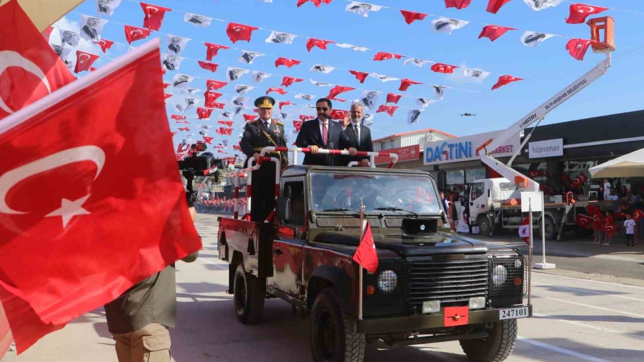 Hatay’da 29 Ekim Cumhuriyet Bayramı coşkusu