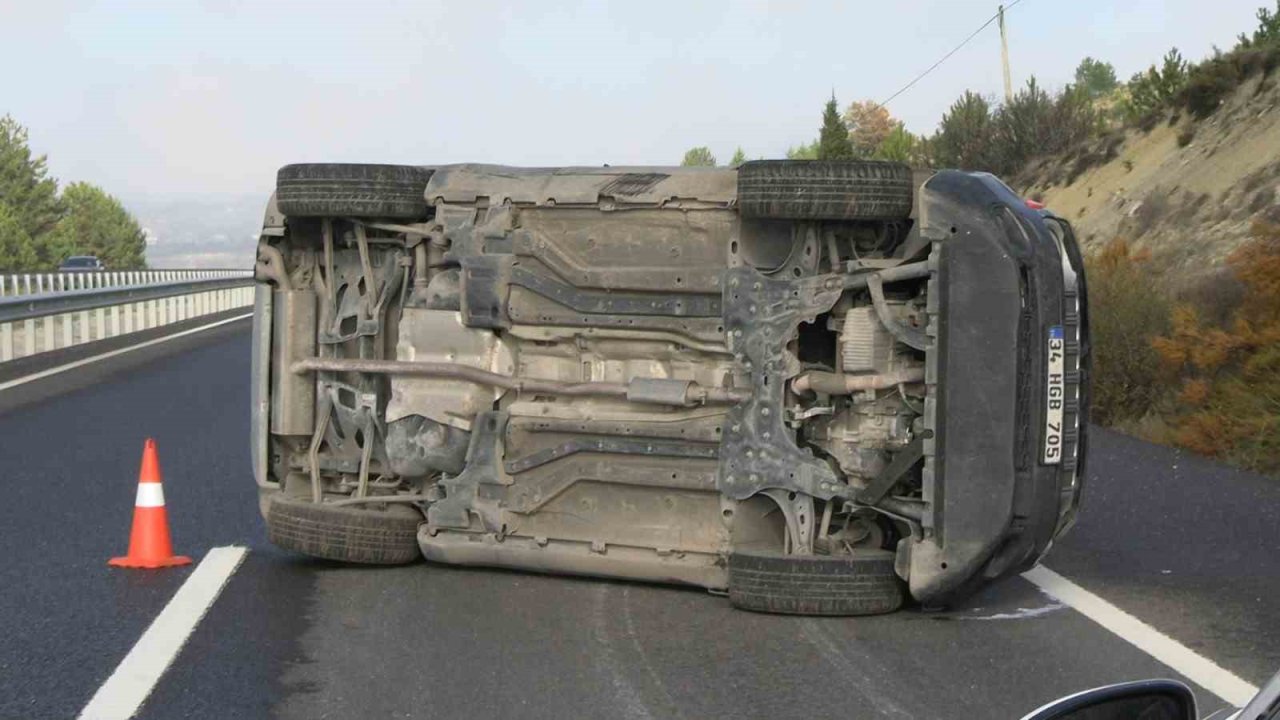 Tavşanlı’da trafik kazası: 1 yaralı