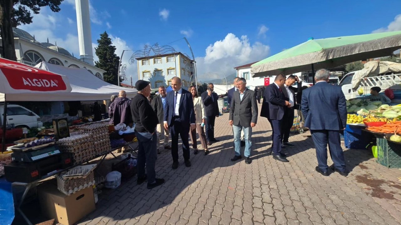 Başkan Dilsiz’den esnafla Cumhuriyet Bayramı buluşması