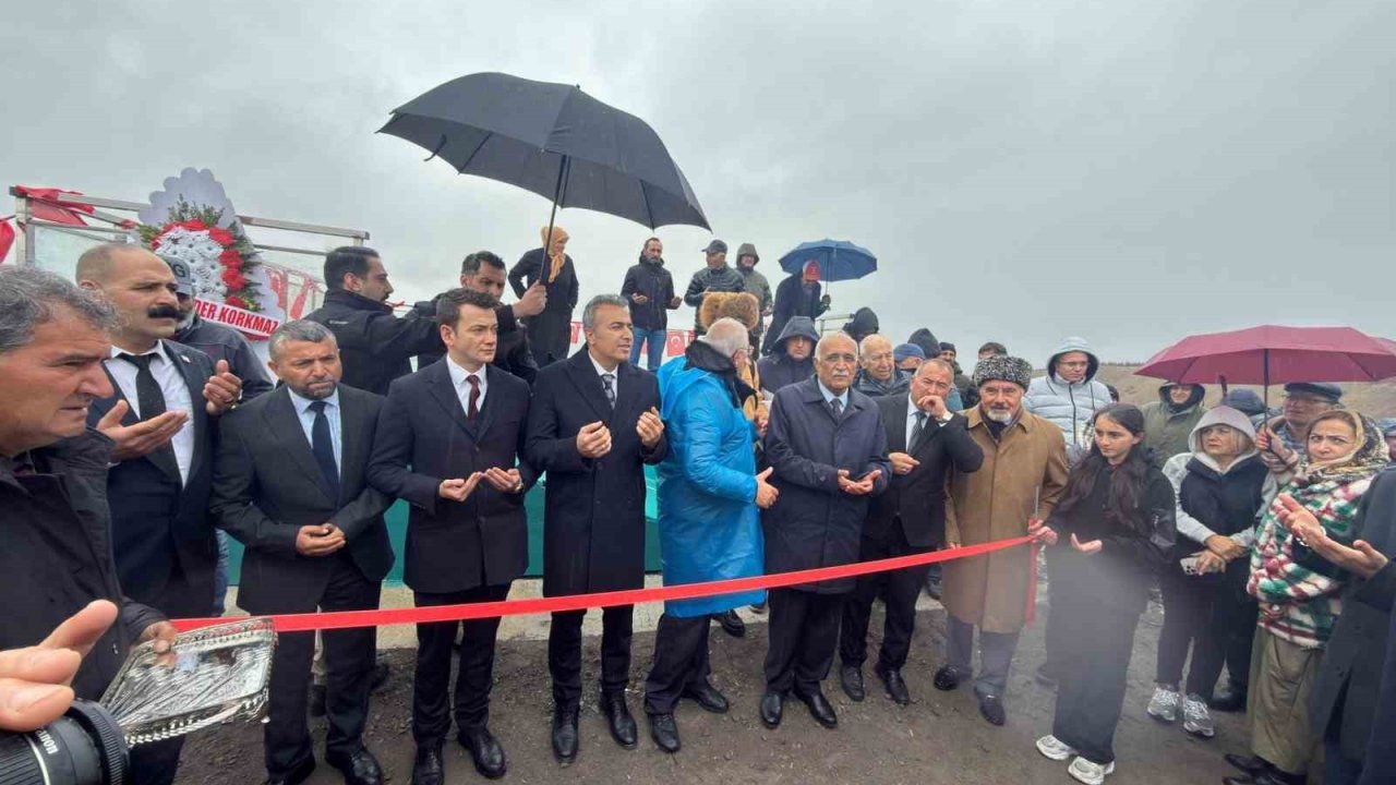 Seyir terasının açılışı yapıldı