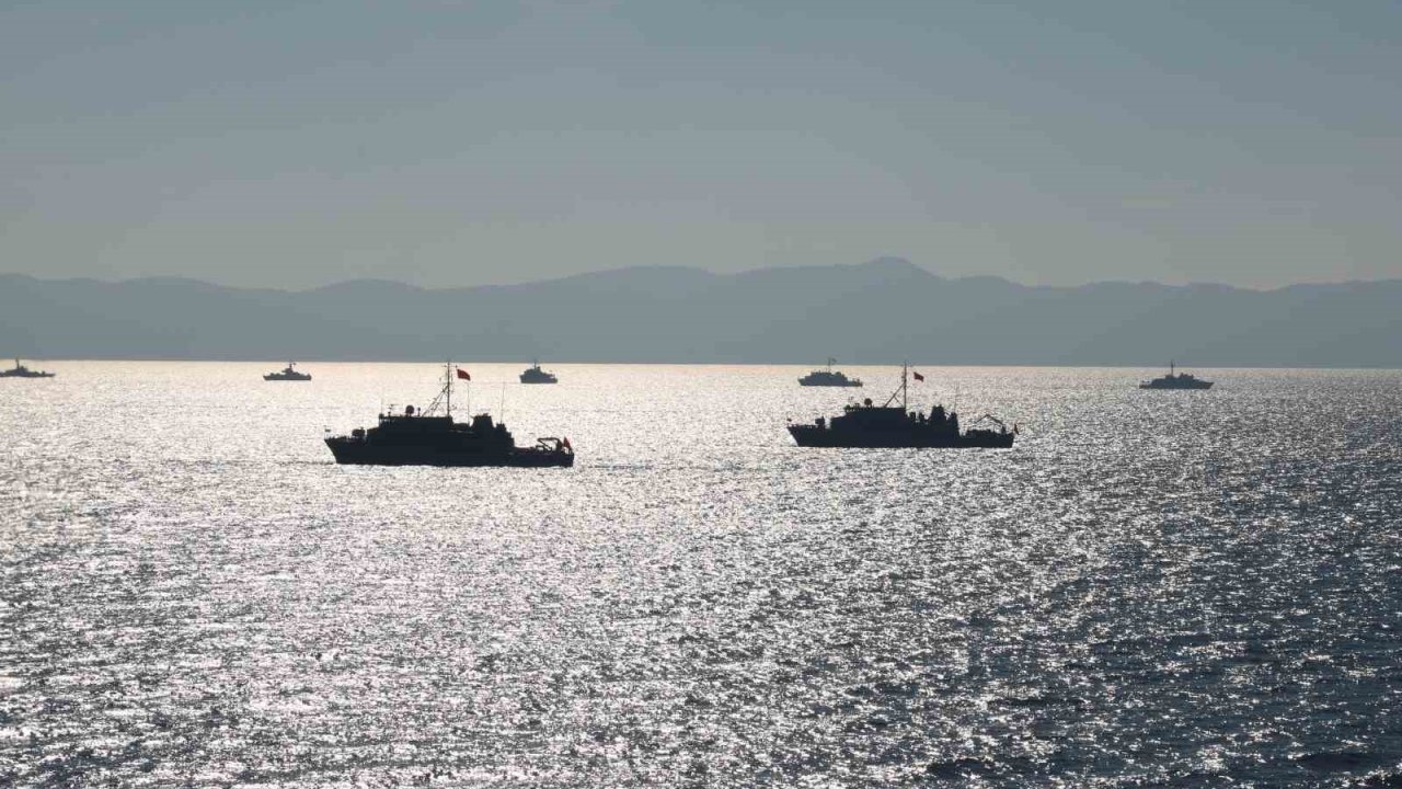 Saros’ta nefes kesen tatbikat