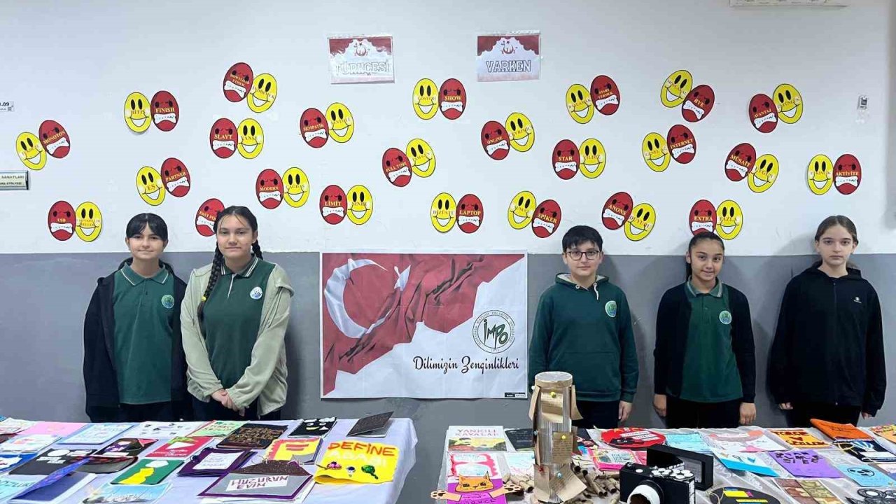 Yalova’da öğrencilerin üretimleri görücüye çıktı