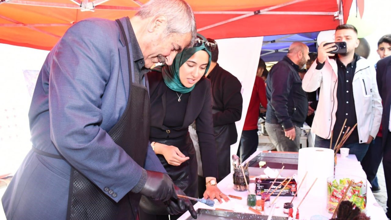 Patnos’ta "Bir Okul Bin Nefes Gazze"  dediler