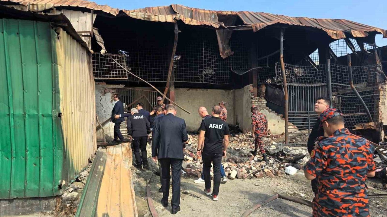 Kocaeli İtfaiyesi Bangladeş’te de görev başında