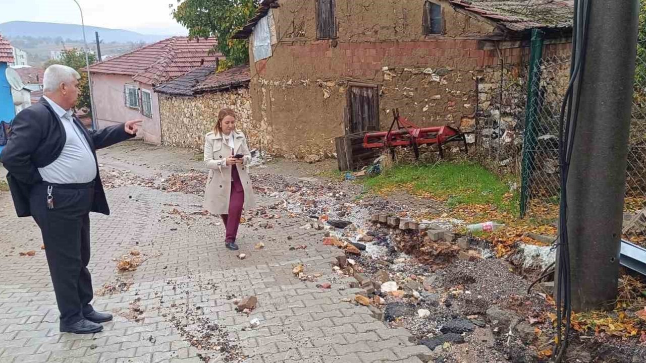 Bilecik’te sağanak yağış sonrası temizlik