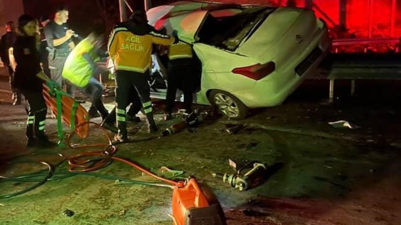 Babaeski’de trafik kazası: 1 kişi hayatını kaybetti