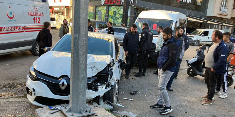 Kars'ta trafik kazası