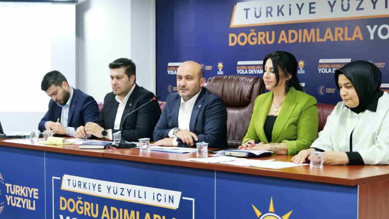 ’3 Kademe İlçe Başkanları ve İlçe Koordinatörleri Birim Toplantısı’ gerçekleştirdi