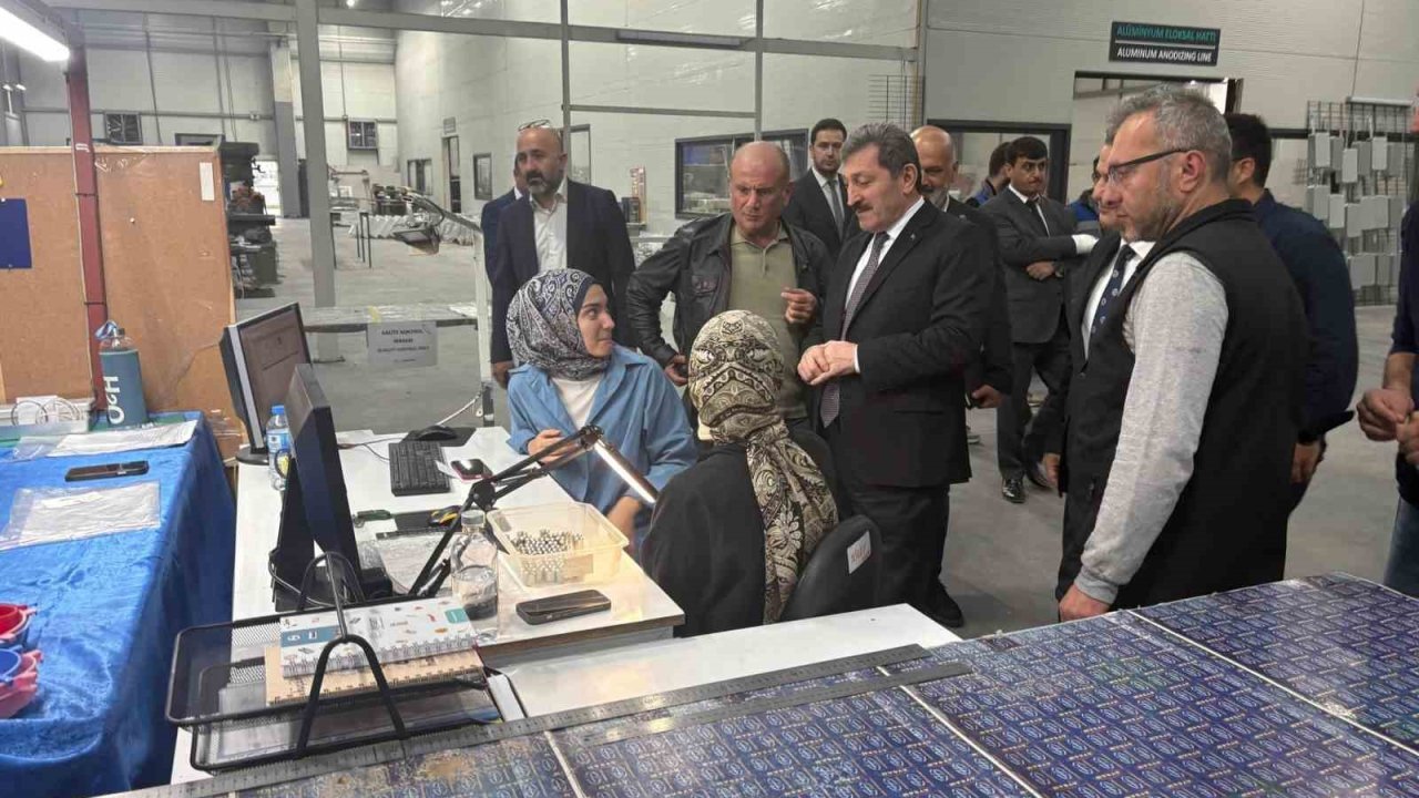 Bafra OSB’lerde üretim atağı: Vali Tavlı’dan yatırım turu