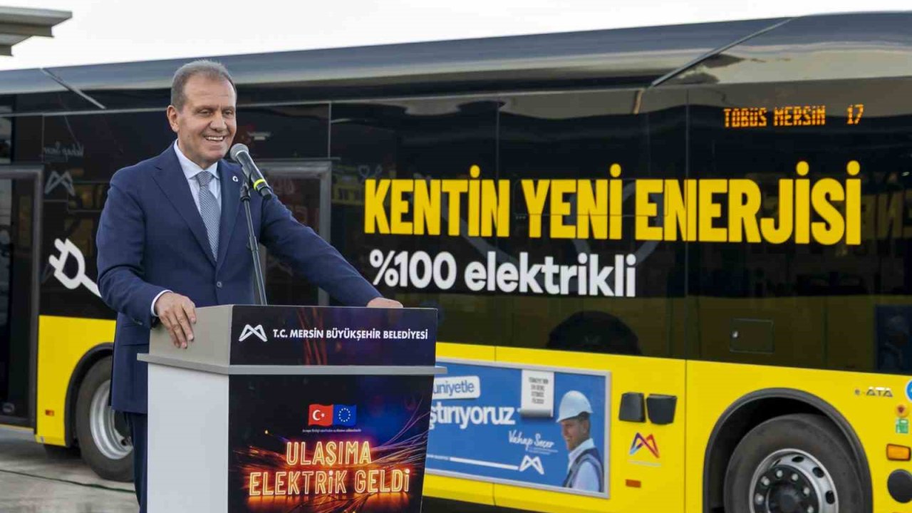 Başkan Seçer: "Elektrikli otobüsler bizim vizyonumuza uygun"