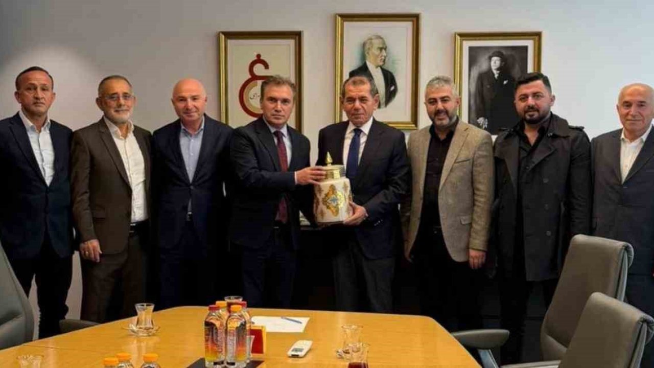 Alucra Kalkınma ve Eğitim Vakfı’ndan, Dursun Özbek’e ziyaret