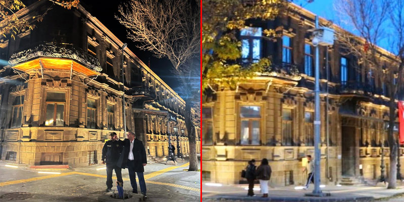 Kars'ta Tarihi Dokuya Uyum İçin MOBESE Kaldırıldı