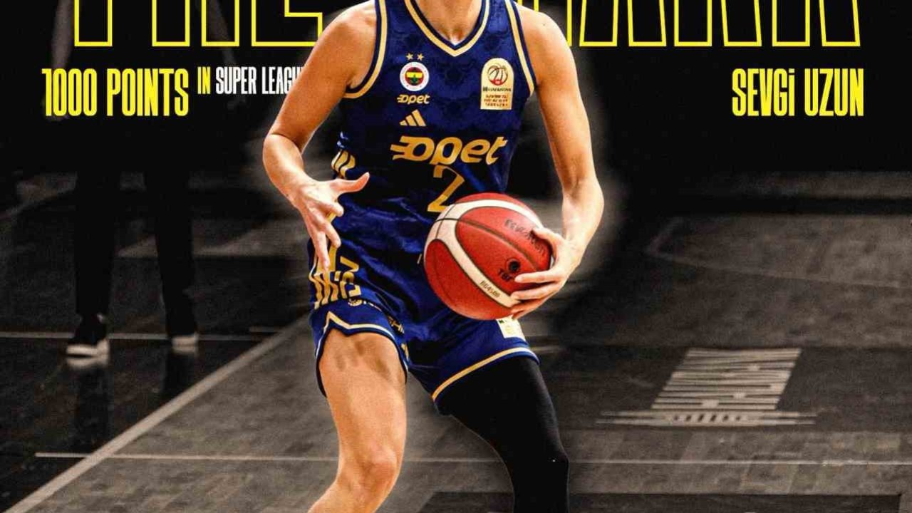 Fenerbahçeli Sevgi Uzun’dan, Kadınlar Basketbol Süper Ligi’nde 1000. sayı