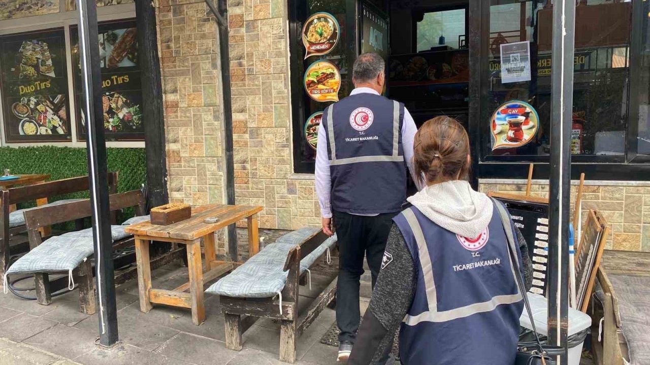 Tunceli’de eş zamanlı piyasa denetimi