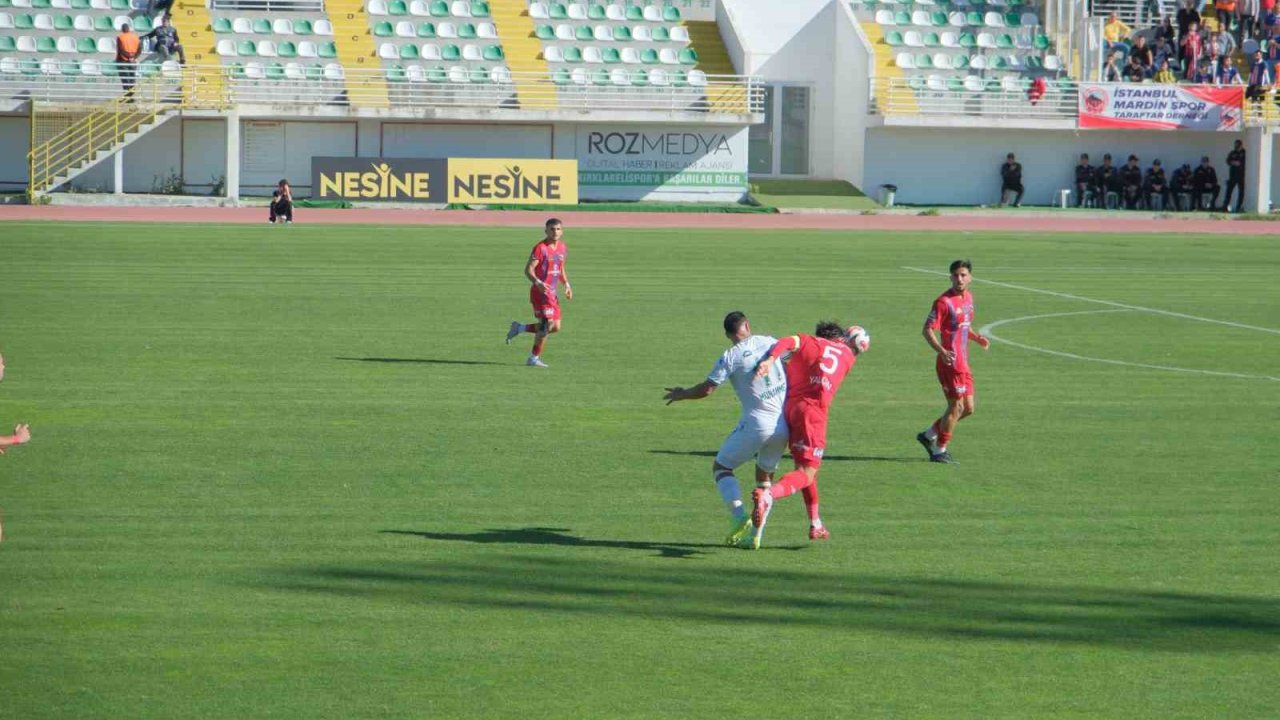 TFF 2. Lig Kırklarelispor: 1 - Mardin 1969 Spor: 1