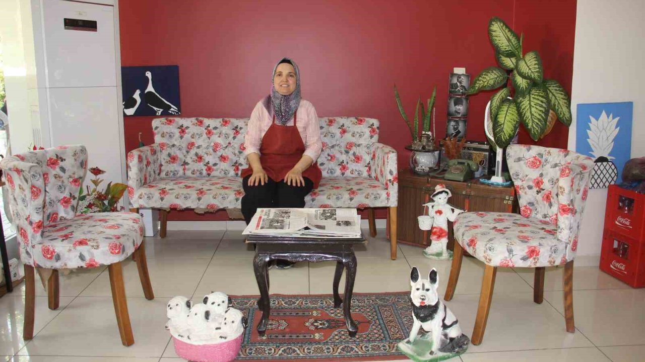 Geçmişin izlerini lokantasında yaşatıyor