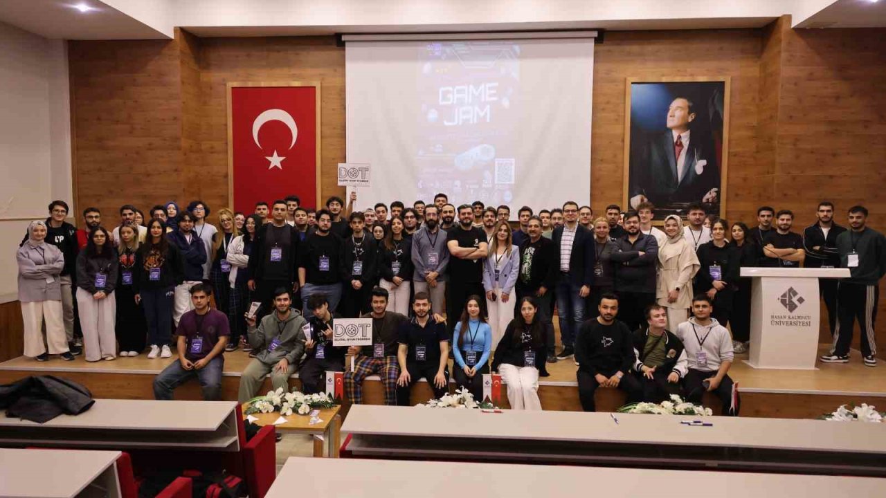 "HKÜ Game Jam 2025"te 120 oyun geliştiricisi buluştu