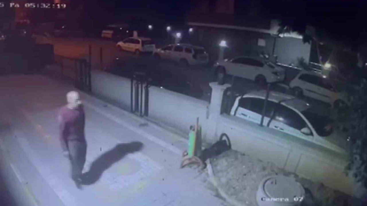 Apartman otoparkından bisiklet çaldı