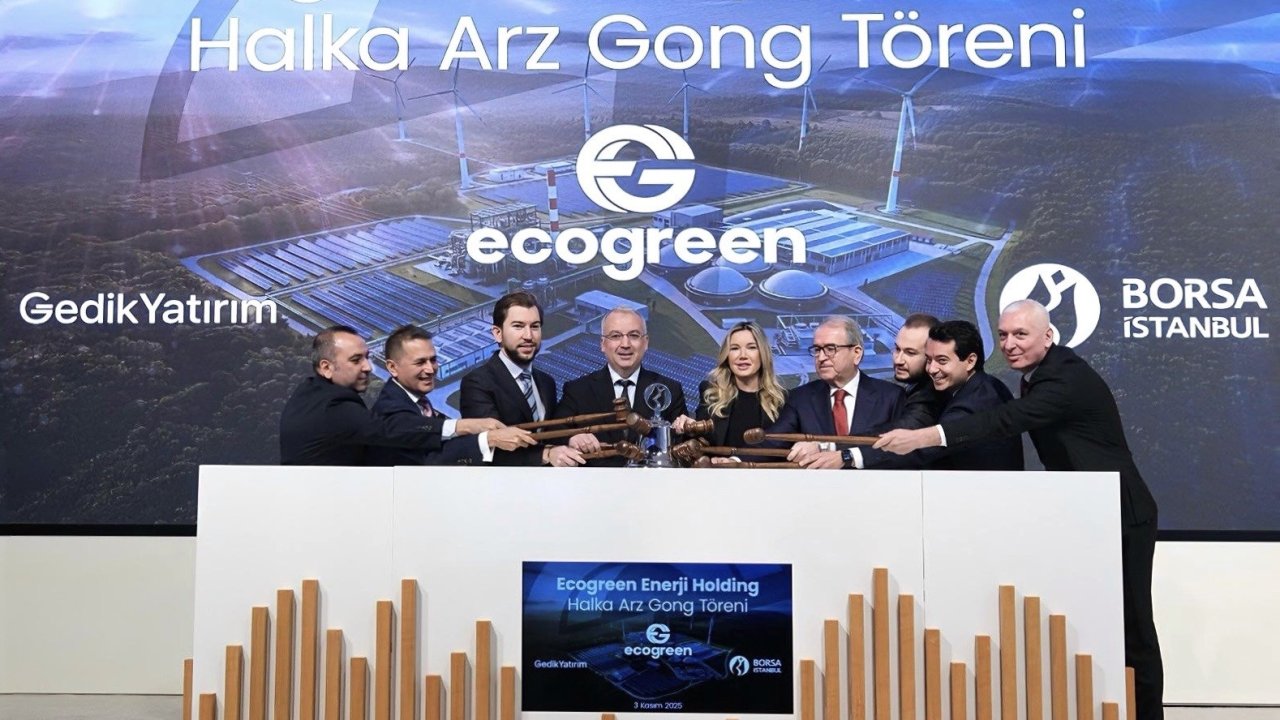 Borsa İstanbul’da gong Ecogreen Enerji Holding için çaldı