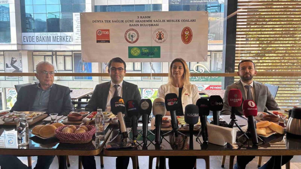 Kocaeli’deki sağlık odalarından "Tek Dünya Sağlık" günü mesajı