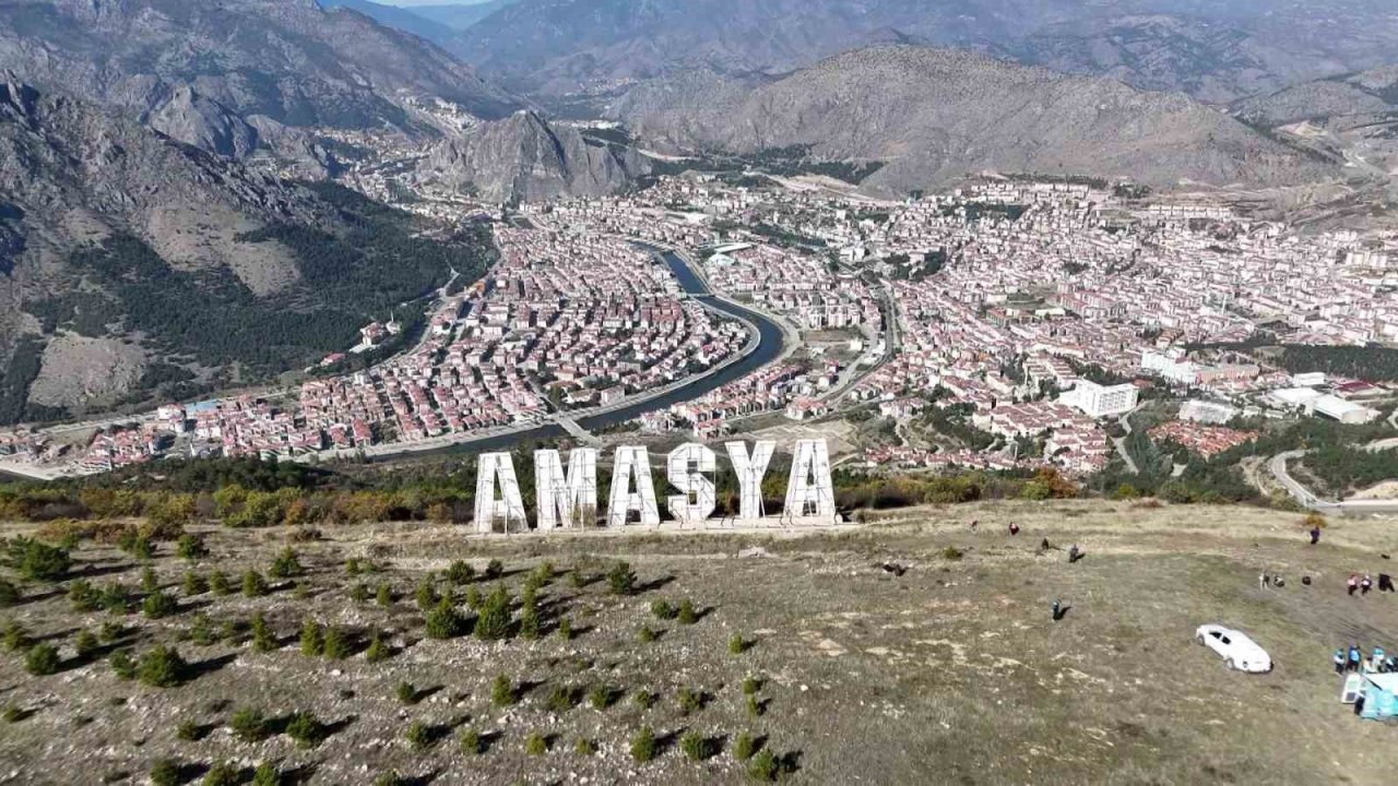 Dağın zirvesine yazıldı: Hollywood değil ‘Amasya’
