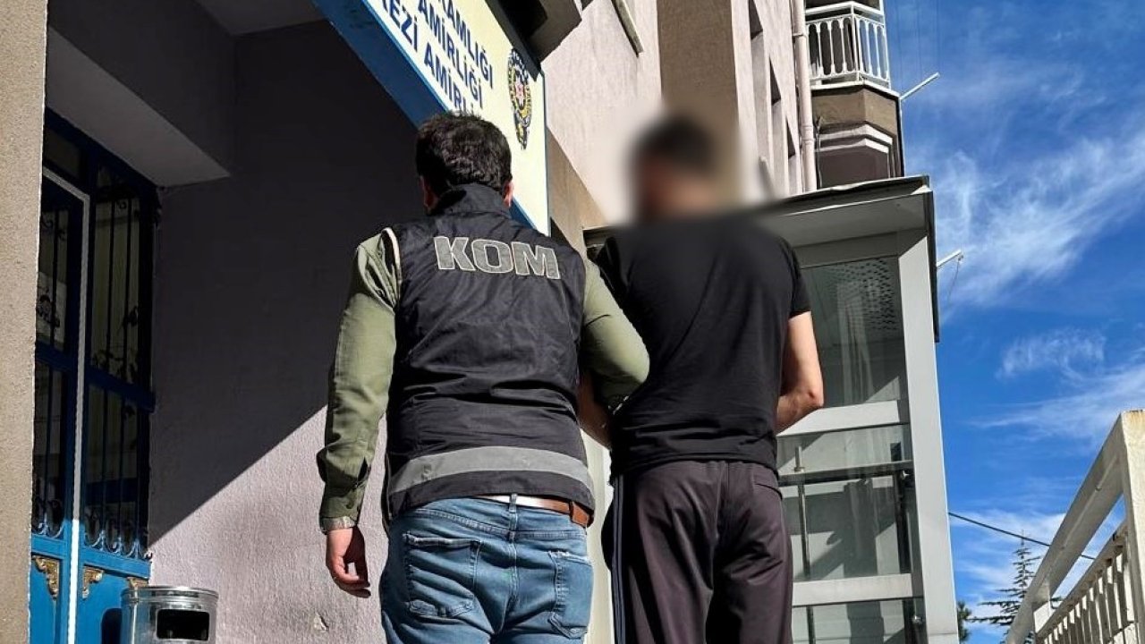 Hapis cezasıyla aranan şahsı polis yakaladı