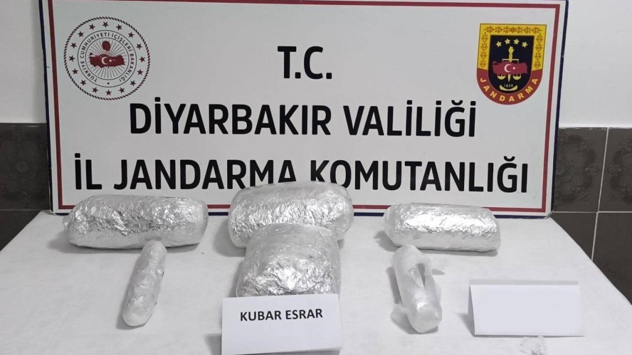 Diyarbakır’da 73 kilo uyuşturucu madde ele geçirildi