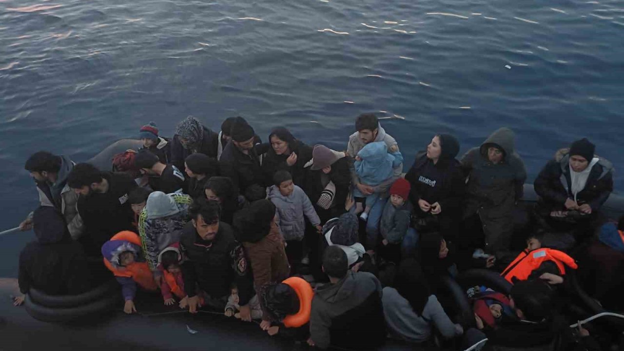 Çanakkale’de 42 kaçak göçmen yakalandı