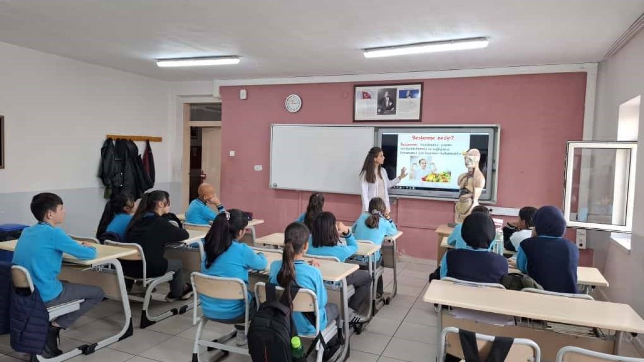 Bayburt’ta öğrencilere ‘Sağlıklı Yaşam’ eğitimi verildi