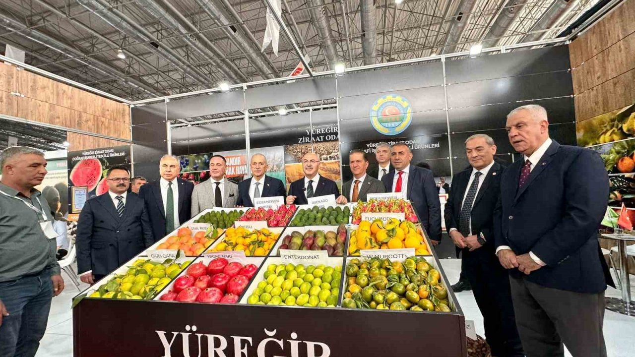 Yüreğir Ziraat Odası 18. Tarım Fuarı’nda Çukurova’nın bereketini tanıttı