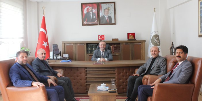 Kars Şoförler Odası Başkanından İl Müftülüğüne Ziyaret