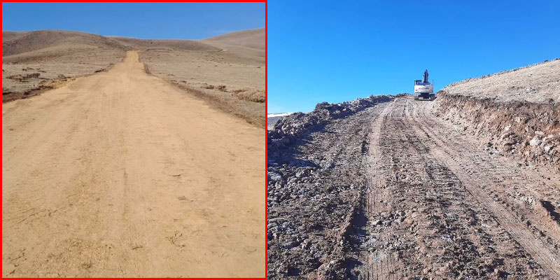 Kars'ta Sınır Güvenlik Yollarının Yapımı devam ediyor!