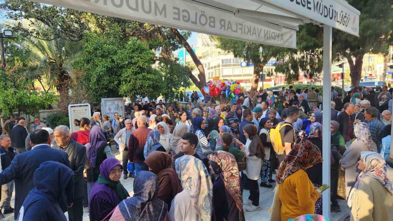 Aydın’da umre yolcuları dualarla uğurlandı