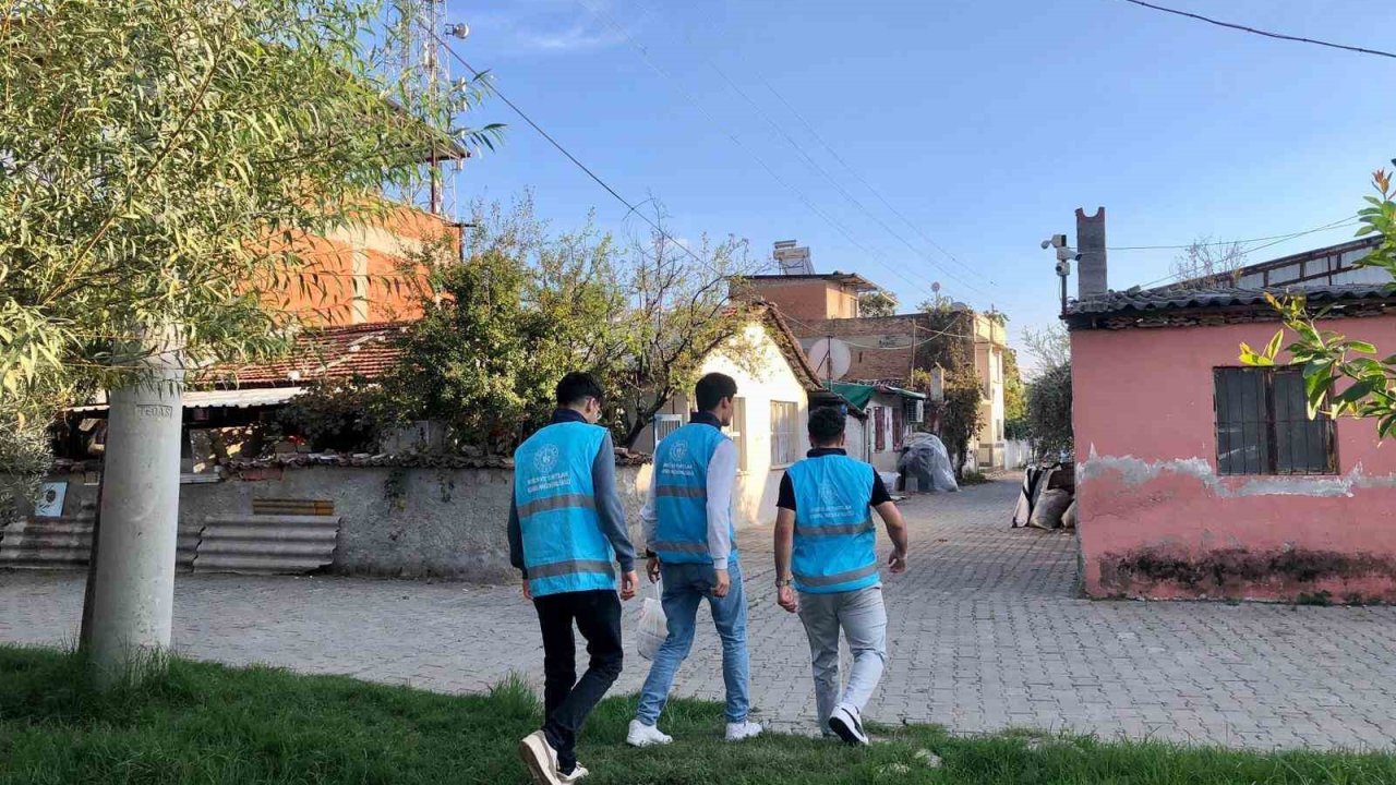 Aydın’da gençler komşularını unutmuyor