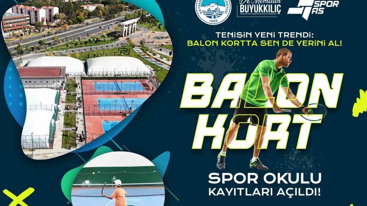 Spor A.Ş., Millet Bahçesi Tenis Spor Okulu 2. güz dönemi kayıtlarını başlattı