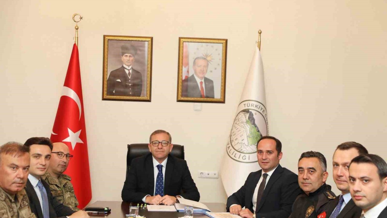 Kars’ta İl Güvenlik ve Asayiş toplantısı