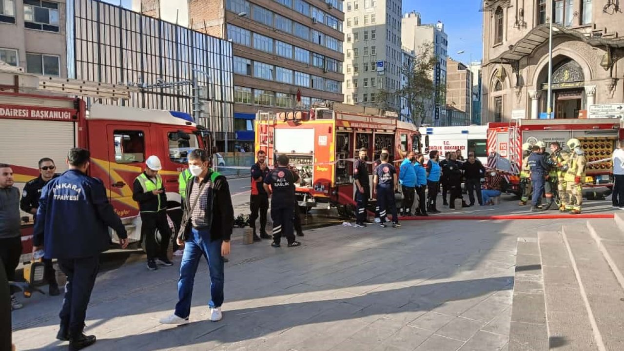 Sosyal Bilimler Üniversitesi’nde duman paniği: 8 kişi dumandan etkilendi