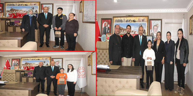 Kars'ta Dereceye Giren Öğrencilere Ödül verildi