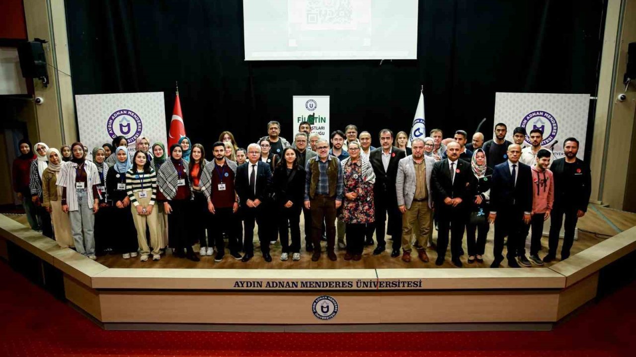 "Vicdanın Kıyısında Gazze" etkinliği ADÜ’de düzenlendi
