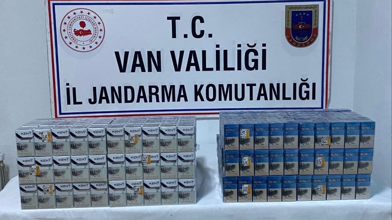 Van’da gümrük kaçağı sigara ve malzeme ele geçirildi