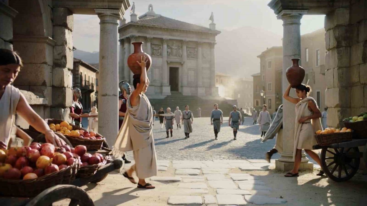 Pompeiopolis Antik Kenti’nde 2 bin yıllık tarih yapay zekayla canlandı