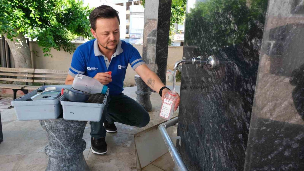 Antalya’nın içme suyu güvenliği için 19 ilçede 264 farklı noktadan su analizi yapılıyor