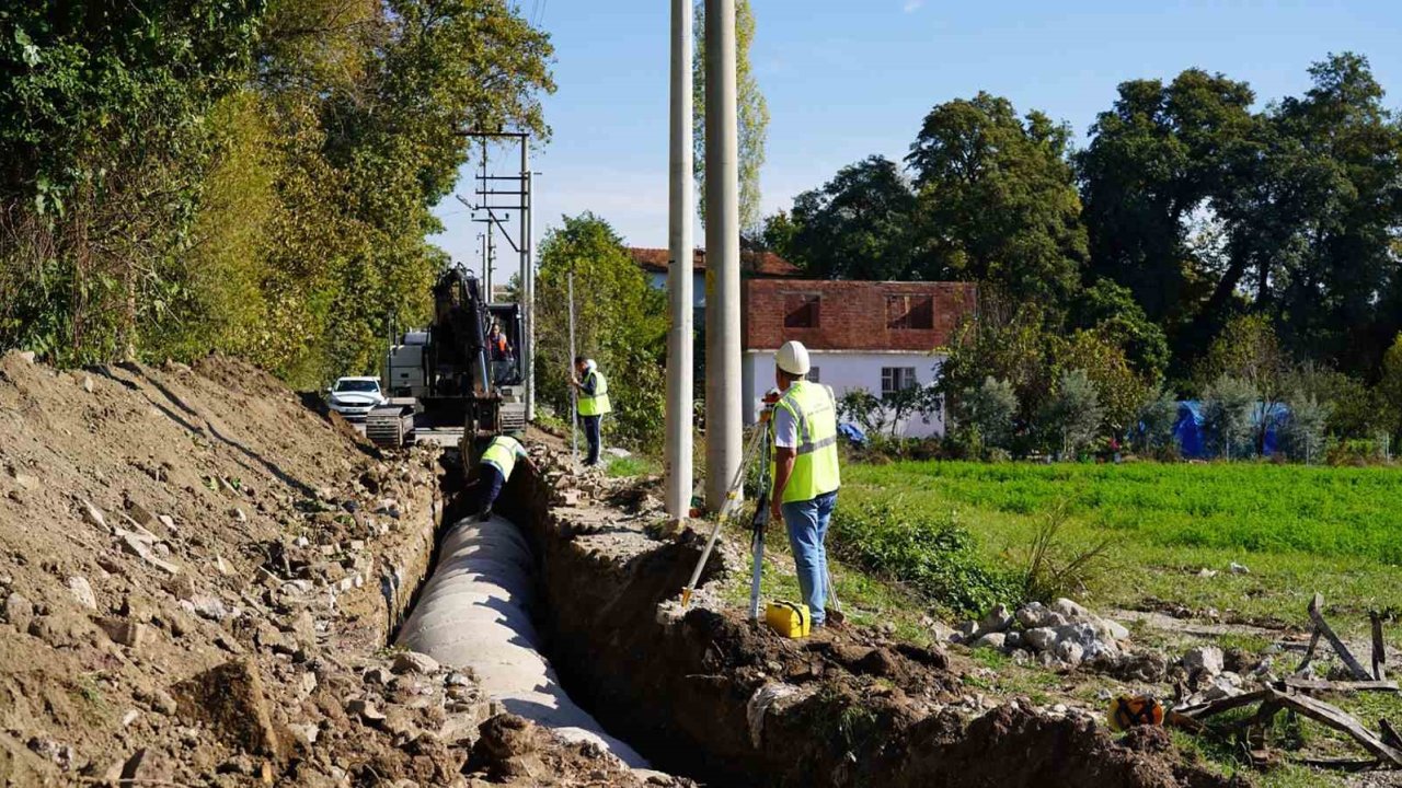 MUSKİ, Köyceğiz Zeytinalanı’nda yağmur suyu taşkınlarının önüne geçiyor