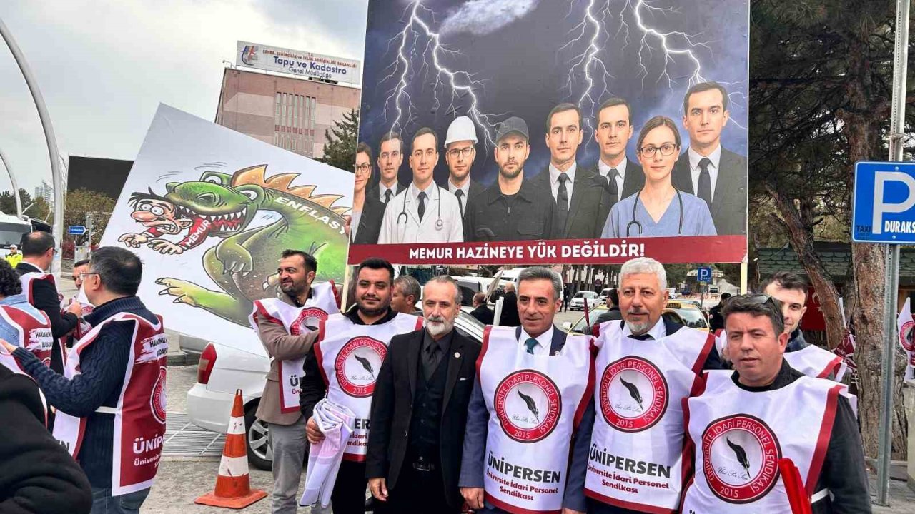 ÜNİPERSEN Genel Başkanı Güzel: "Borcu bulunmayan memur yok"